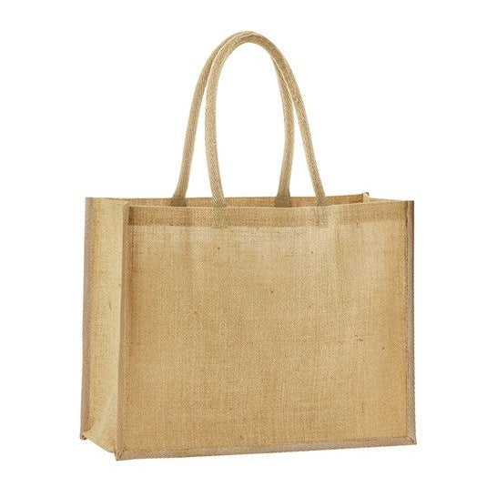 Westford Mill Natural Starched Jute Classic Shopper