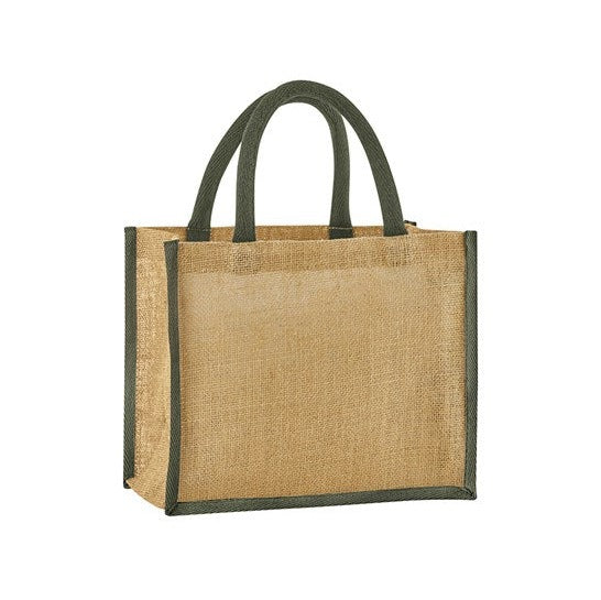 Westford Mill Natural Starched Jute Midi Tote