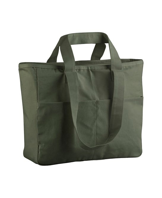 Westford Mill WM604 Double-Handle Cargo Pocket Tote