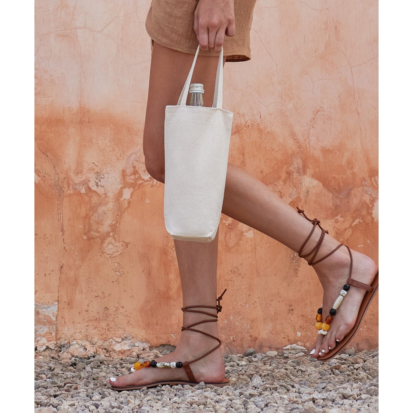 Westford Mill Fairtrade Cotton Bottle Bag