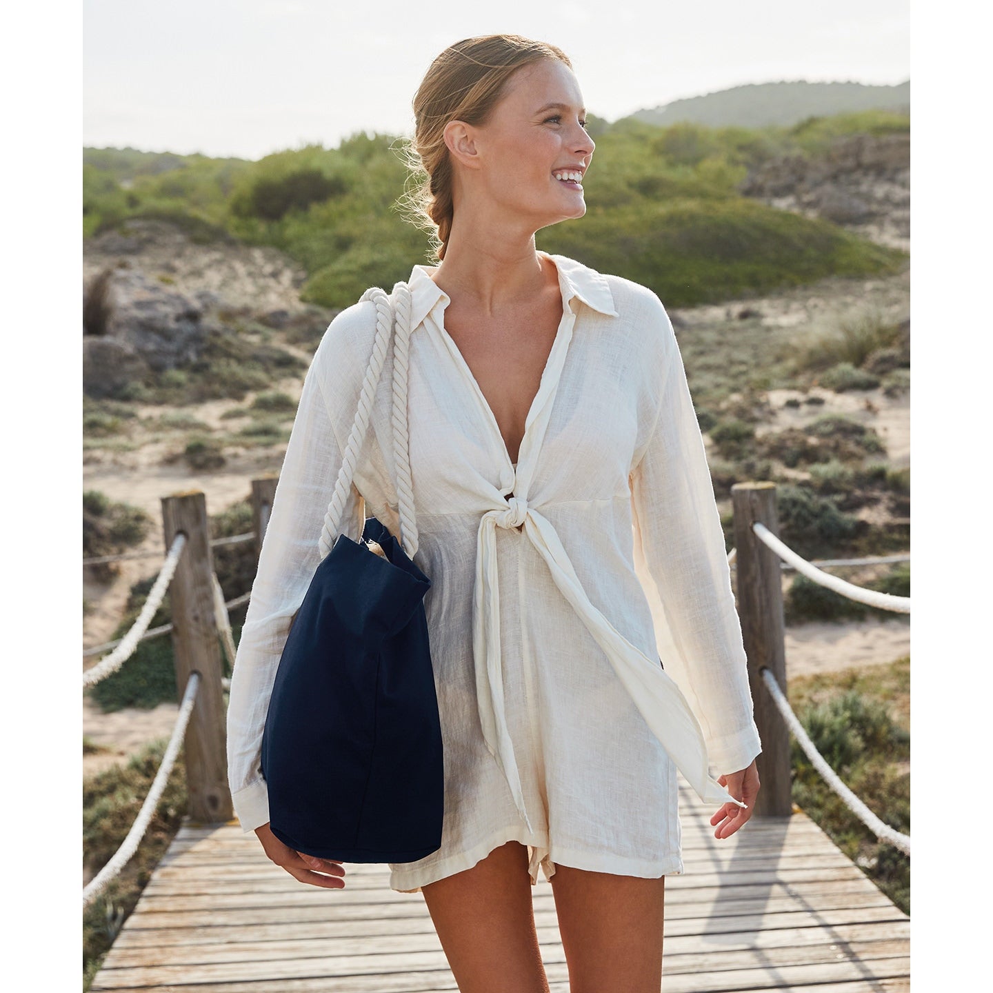 Westford Mill Nautical Beach Bag