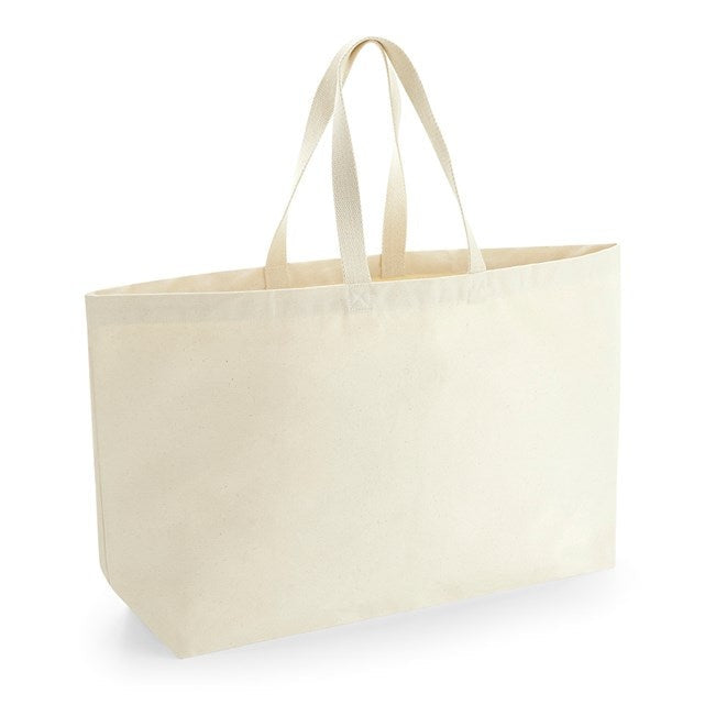 Westford Mill Oversized Canvas Tote Bag