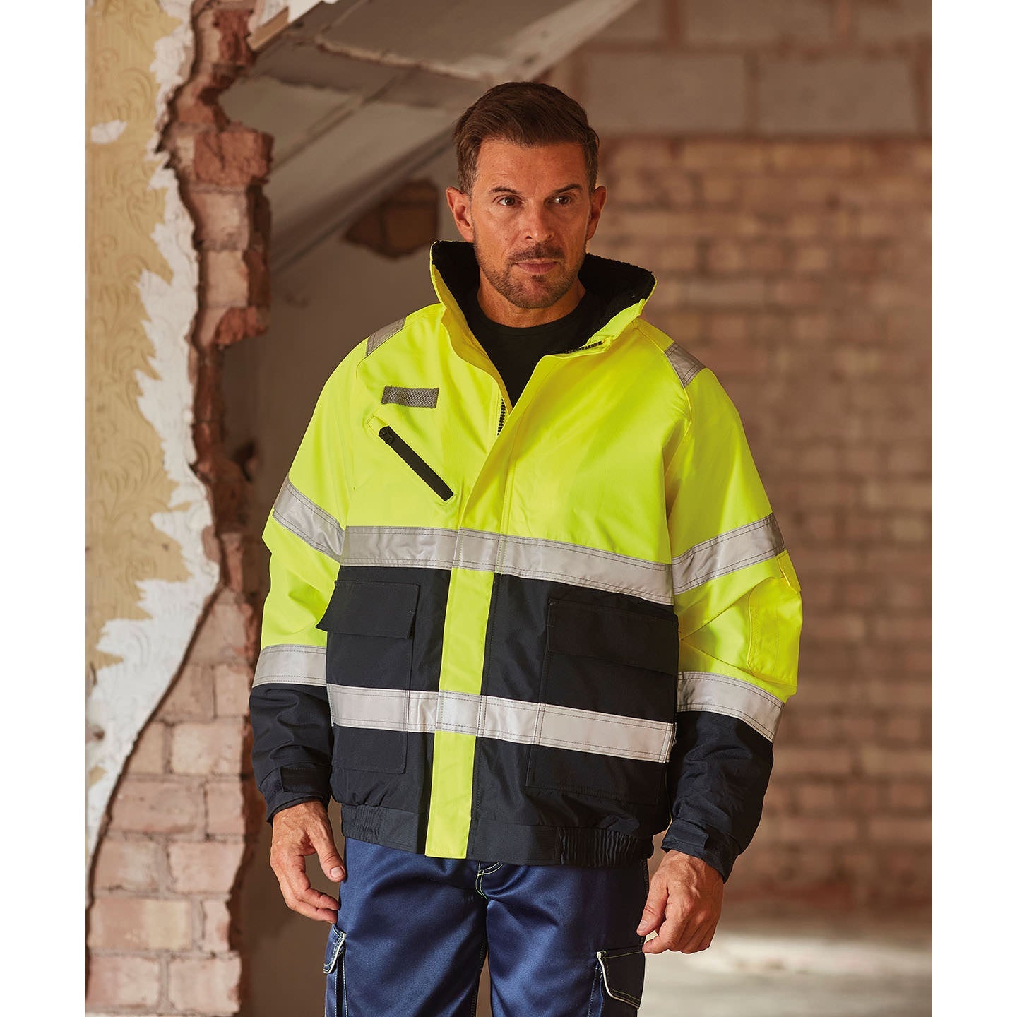 Yoko Hi-Vis Fontaine Flight Jacket