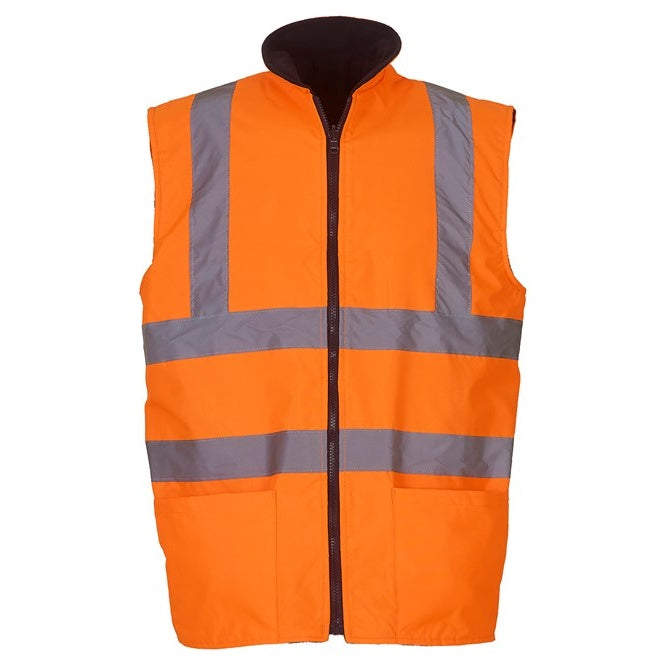 Yoko Hi-Vis Reversible Fleece Bodywarmer