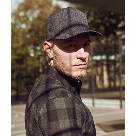 Flexfit By Yupoong Fine Melange Flexfit (6277Fm)