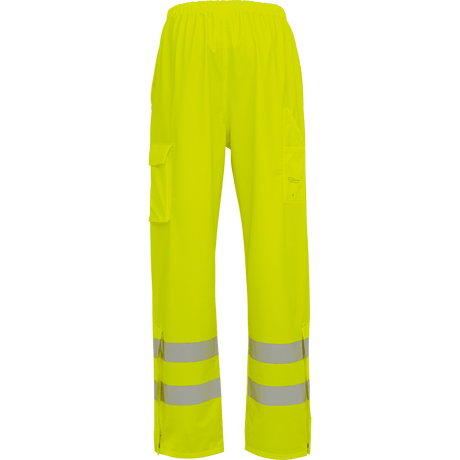 ELKA Dry Zone Visible Waist Trousers 022401R #colour_hi-vis-yellow