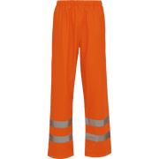 ELKA Dry Zone Visible Waist Trousers 022403R #colour_hi-vis-orange