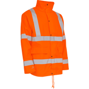 ELKA Dry Zone Visible Jacket 026300R #colour_hi-vis-orange