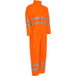 ELKA Dry Zone Visible Coverall 028003R #colour_hi-vis-orange