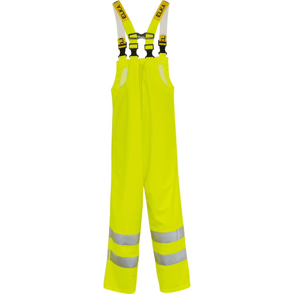 ELKA Securetech Multinorm PU Bib & Brace 028850R #colour_hi-vis-yellow