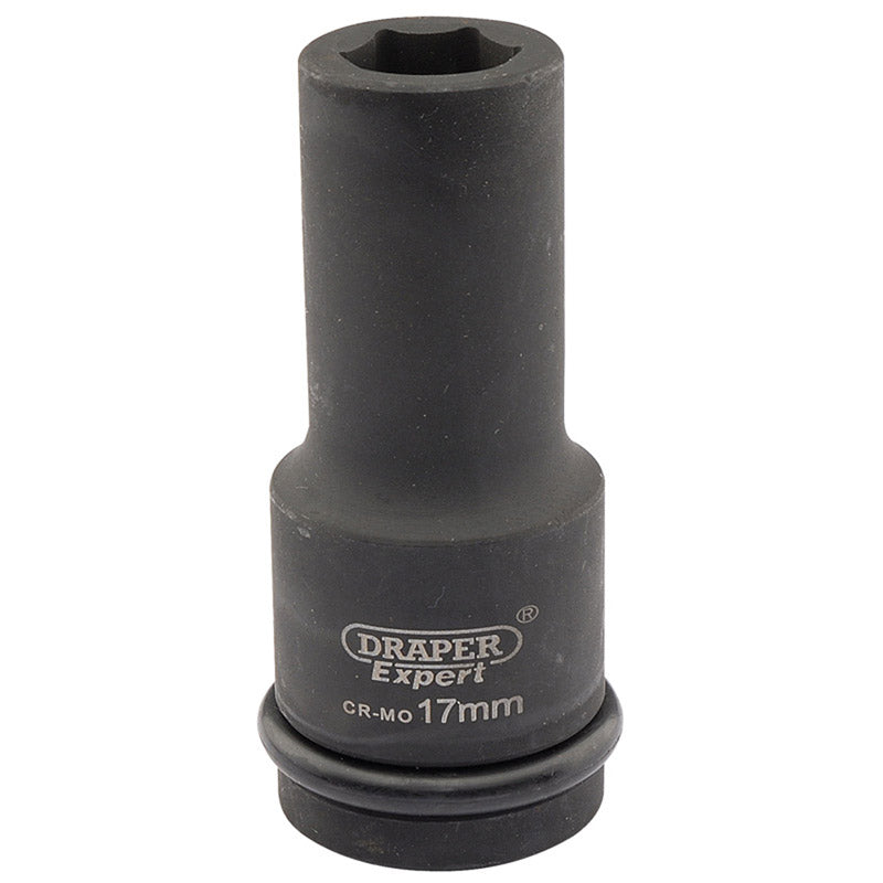 Draper Expert 17mm 3/4" Square Drive HI-TORQ® 6 Point Deep Impact Socket