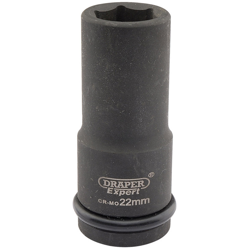 Draper Expert 22mm 3/4" Square Drive HI-TORQ® 6 Point Deep Impact Socket