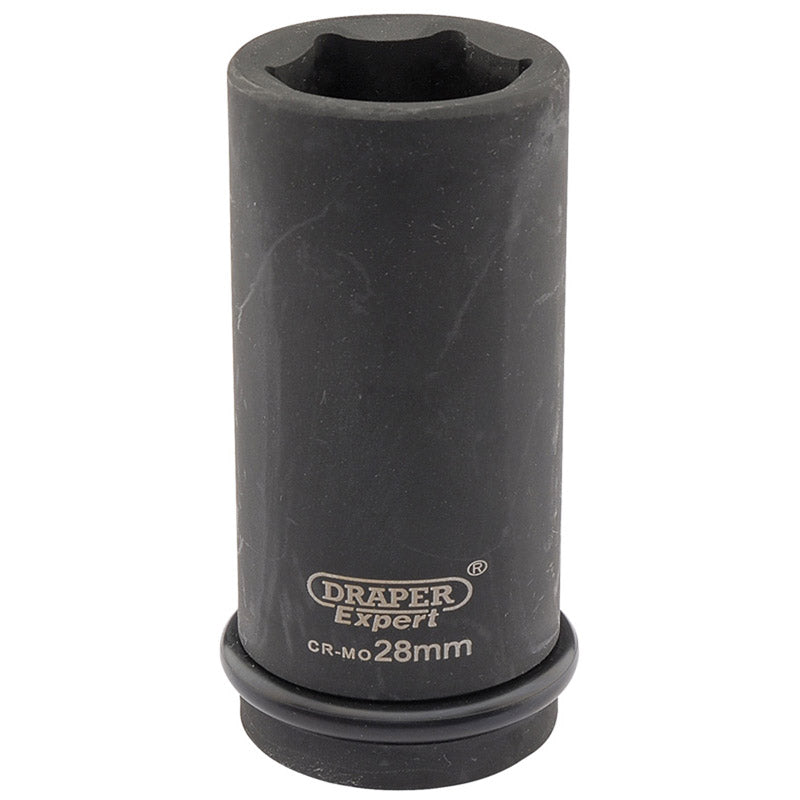 Draper Expert 28mm 3/4" Square Drive HI-TORQ® 6 Point Deep Impact Socket