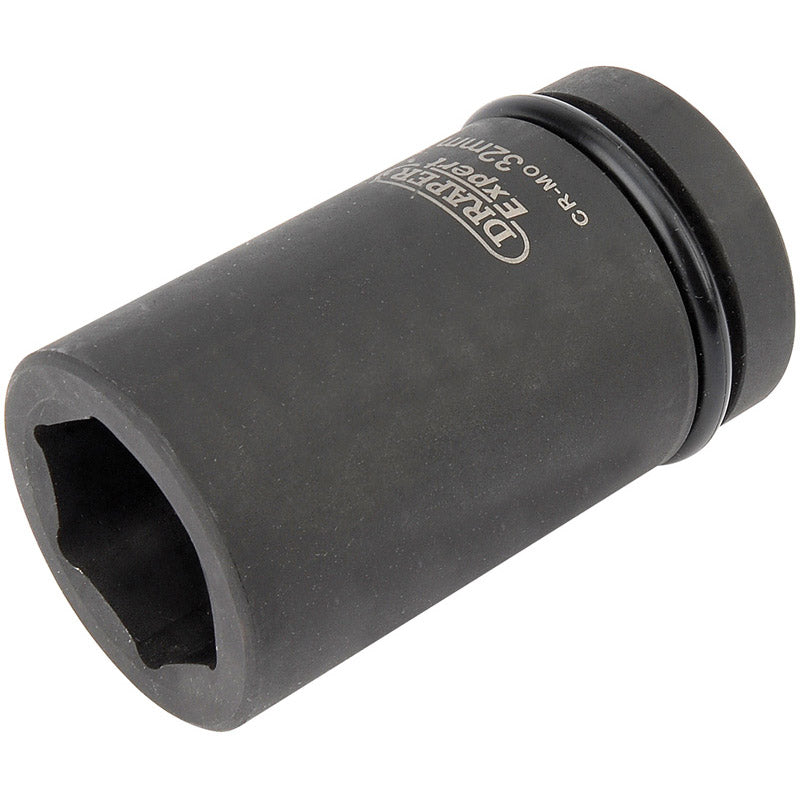 Draper Expert 32mm 1" Square Drive HI-TORQ® 6 Point Deep Impact Socket