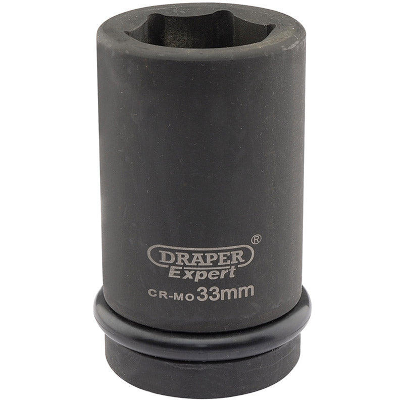 Draper Expert 33mm 1" Square Drive HI-TORQ® 6 Point Deep Impact Socket