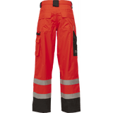 ELKA Visible Xtreme Waist Trousers 082400R #colour_hi-vis-red-black
