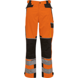 ELKA Visible Xtreme Waist Trousers 082404R #colour_hi-vis-orange-black