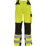 ELKA Visible Xtreme Waist Trousers 082404R #colour_hi-vis-yell-black