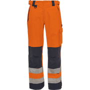 ELKA Securetech Multinorm Waist Trousers 082450R #colour_hi-vis-ora-navy