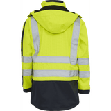 ELKA Securetech Multinorm Electric Arc Jacket 086060R #colour_hi-vis-yell-navy