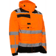 ELKA Visible Xtreme 2-in-1 Bomber Jacket 086104R #colour_hi-vis-orange-black