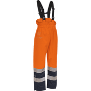 ELKA Securetech Multinorm Bib & Brace 089951R #colour_hi-vis-ora-navy