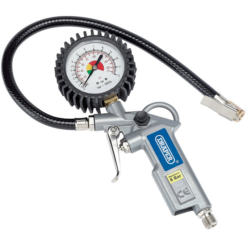 Draper Pistol-Grip Air Inflator
