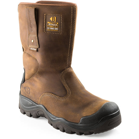 Buckbootz BSH010BR Safety Rigger Boots