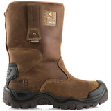 Buckbootz BSH010BR Safety Rigger Boots