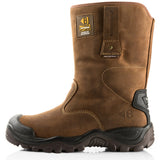 Buckbootz BSH010BR Safety Rigger Boots