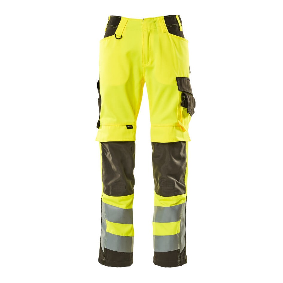 Mascot Safe Supreme Kendal Trousers - Hi-Vis Yellow/Dark Anthracite