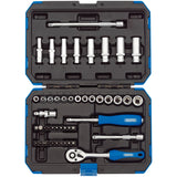 Draper 1/4" Sq. Dr. Metric Socket Set (47 Piece)