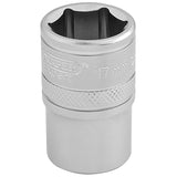 Draper 1/2" Square Drive 6 Point Metric Socket (17mm)