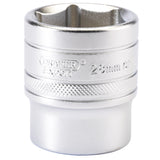 Draper 1/2" Square Drive 6 Point Metric Socket (28mm)