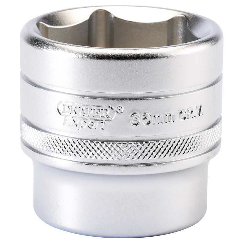 Draper 1/2" Square Drive 6 Point Metric Socket (36mm)