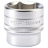 Draper 1/2" Square Drive 6 Point Metric Socket (36mm)