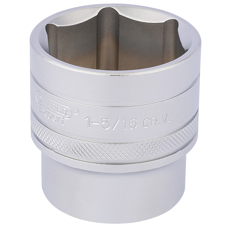 Draper 1/2" Square Drive 6 Point Imperial Socket (1.5/16")