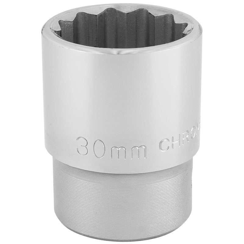 Draper 3/4" Square Drive 12 Point Socket (30mm)