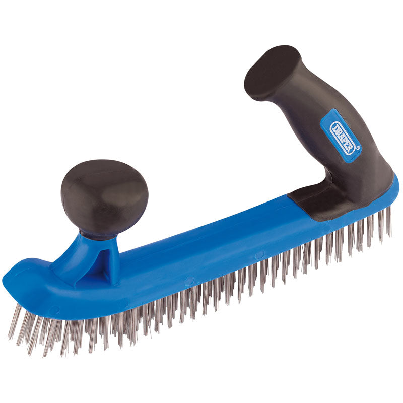 Draper Two Handle Wire Brush (235mm)