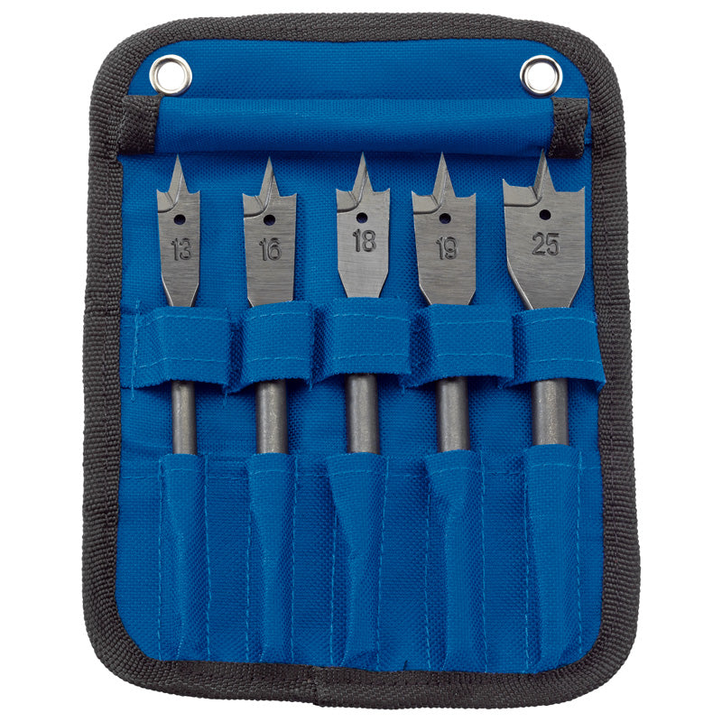Draper Flat Wood Bit Set (5 piece)