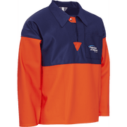ELKA Fishing Xtreme Summer Smock 177108FX #colour_hi-vis-ora-navy