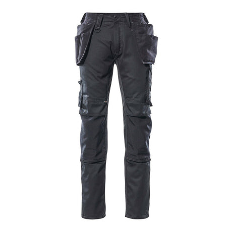 Mascot Unique Lightweight Trousers with Holster Pockets #colour_black