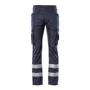 Mascot Frontline Service Trousers with Reflective Tape #colour_dark-navy