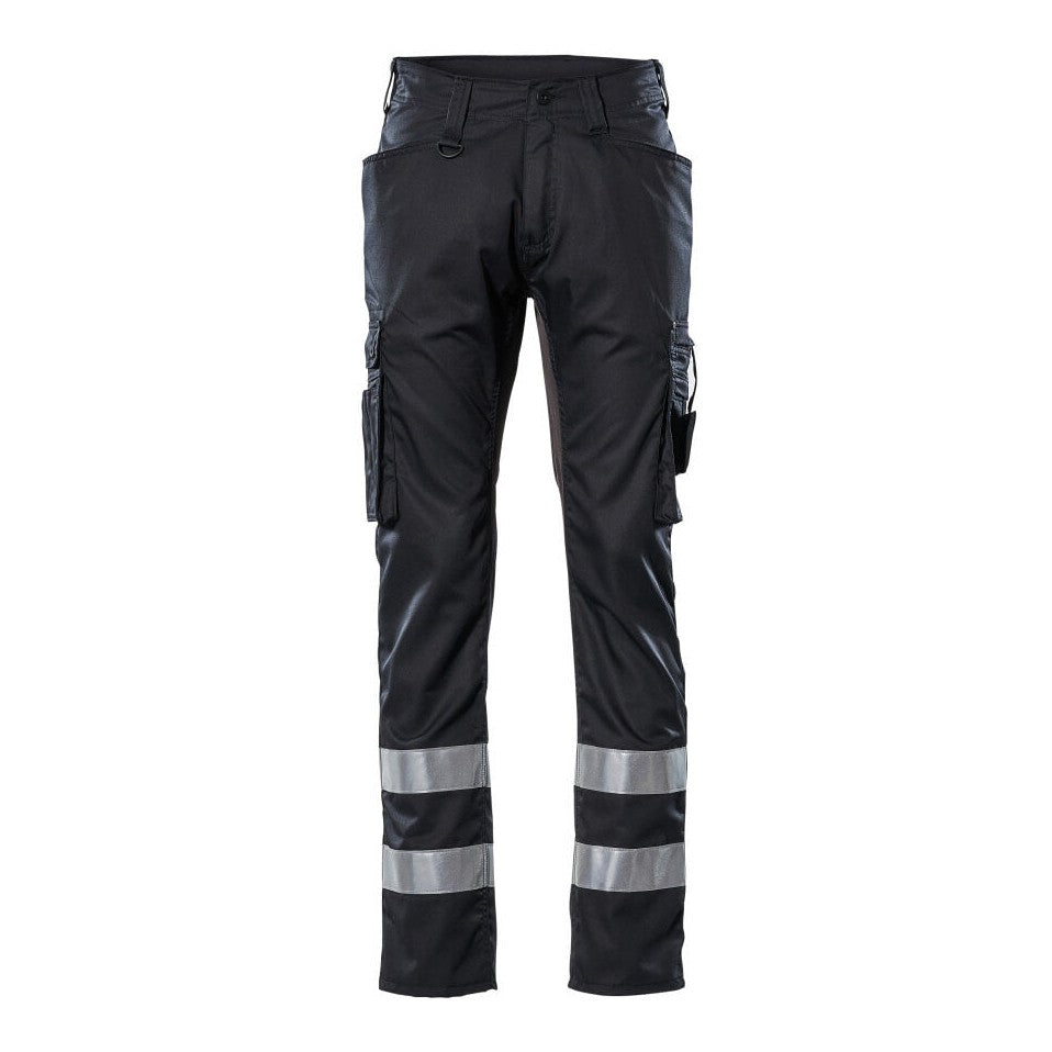 Mascot Frontline Service Trousers with Reflective Tape #colour_black