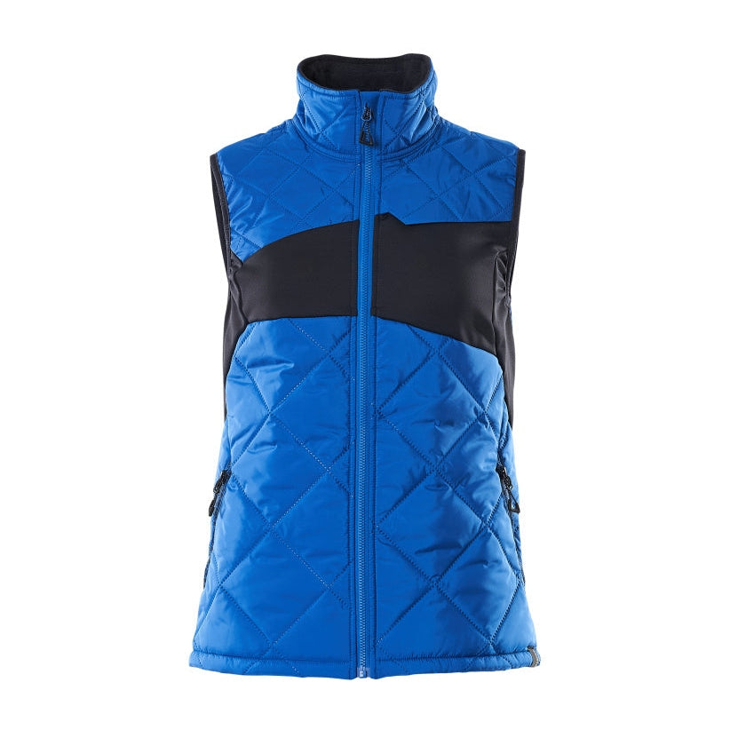 Mascot Accelerate Ladies Thermal Gilet with CLIMascot #colour_azure-blue-dark-navy
