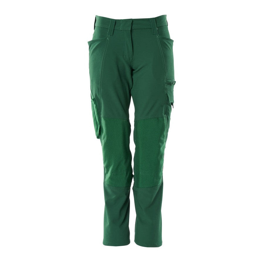 Mascot Accelerate Ladies Diamond Trousers with Kneepad Pockets #colour_green