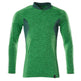 Mascot Accelerate Coolmax Pro Long-Sleeved Polo Shirt #colour_grass-green-green
