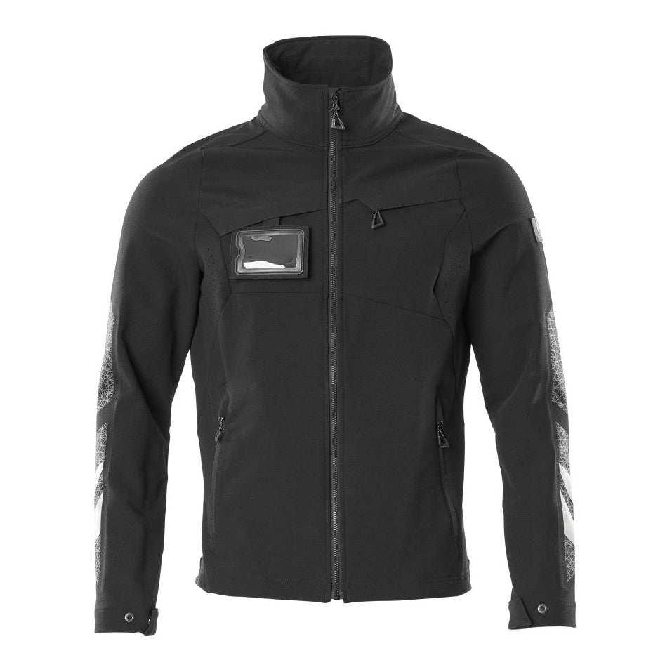 Mascot Accelerate Ultimate Stretch Lightweight Work Jacket #colour_black