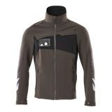 Mascot Accelerate Ultimate Stretch Lightweight Work Jacket #colour_dark-anthracite-black
