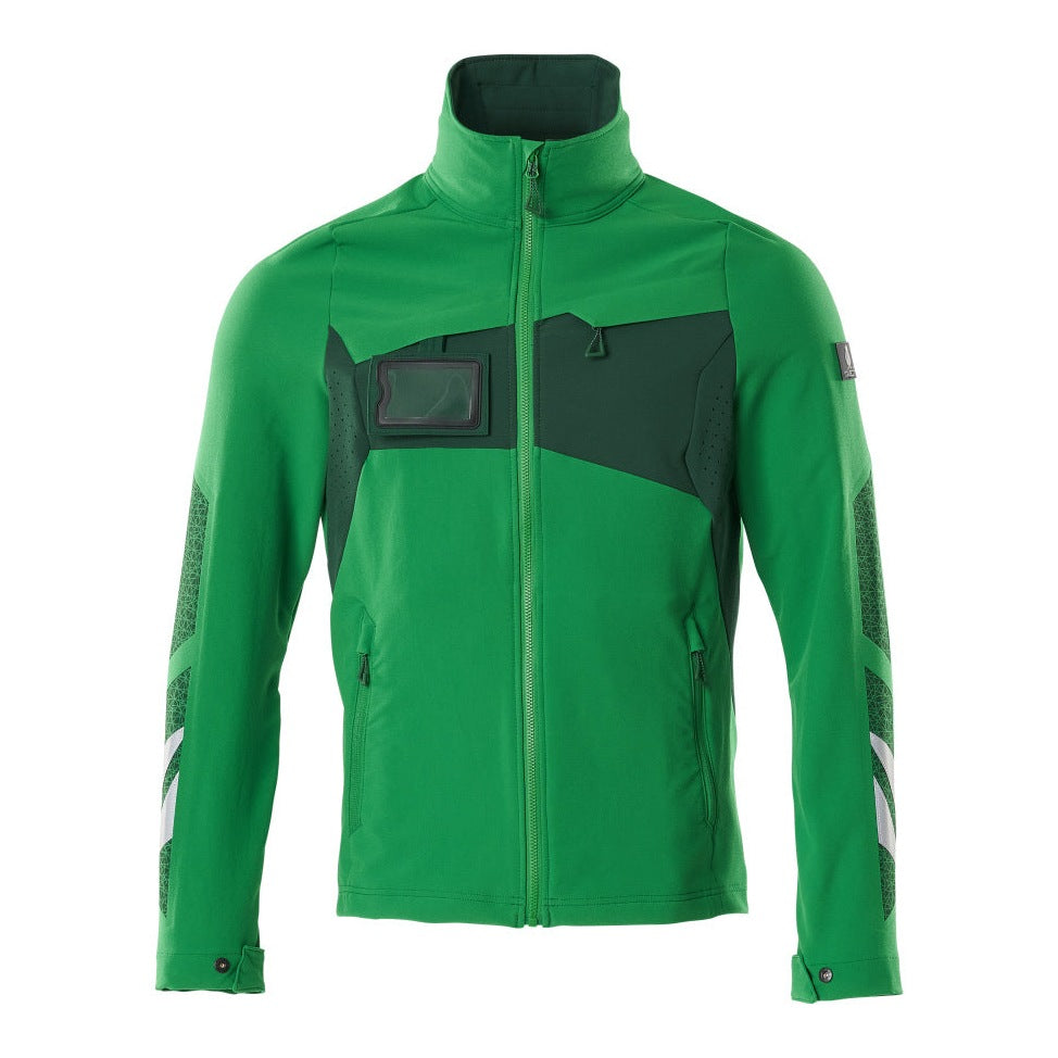 Mascot Accelerate Ultimate Stretch Lightweight Work Jacket #colour_grass-green-green